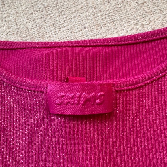 Skims Soft Lounge Shimmer Long Slip Dress - Picture 5 of 6